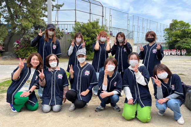 ドライアスレチックベースボールシャツの作成事例