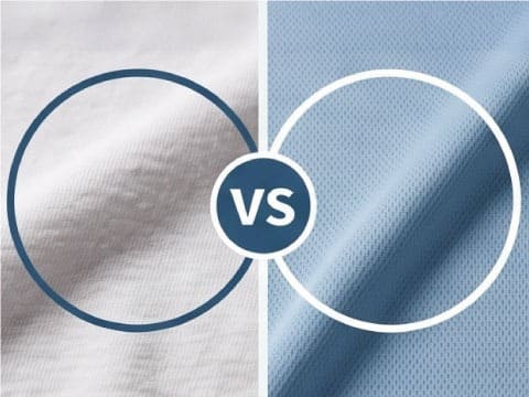 綿とドライ素材の違いとは？